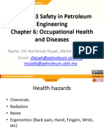 Chapter 6-Occupational Health and Disease