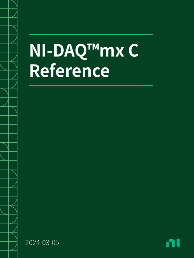 NI PXI-2531 DAQmx C Reference Guide | PDF | Relay | Switch