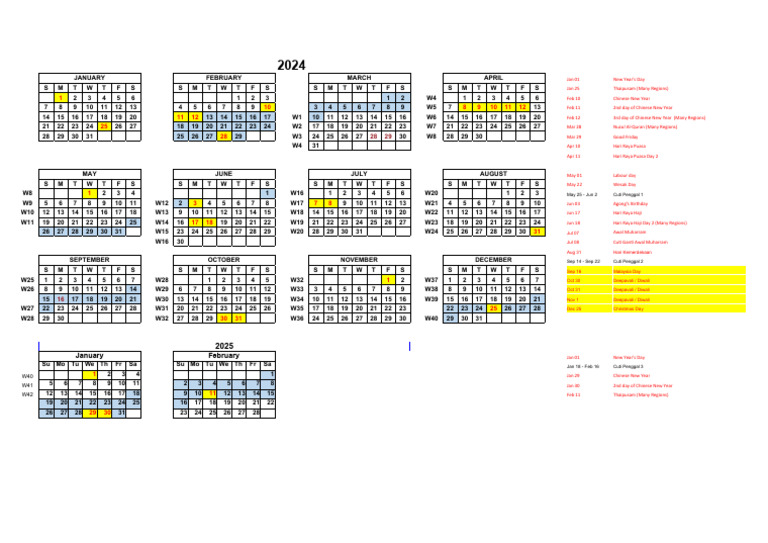 KALENDER_SESI_2024_2025(1) PDF Observances Festival