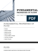 Fundamental Properties of Fluids 1
