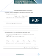 Chemical Formulae, Equations, Calculations QP - Removed