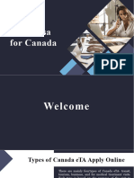 Application For Canada Eta - Online Canadian Visa Application