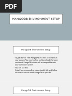 Mangodb Environment setup-Lab12ndMay2022