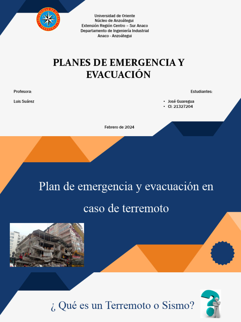 Planes de Emergencia y Evacuación | PDF | Incendios | Inundar