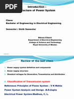 Introduction 2 - Classification of Transmission System