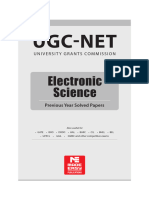 Electronic Science - UGC-NET - 2024 - Sample Pages