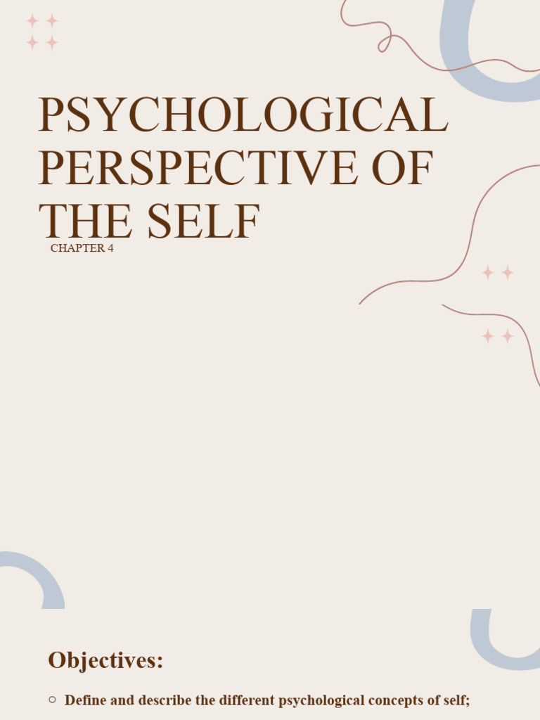 Psychology of Self Concepts | PDF | Self Concept | Id