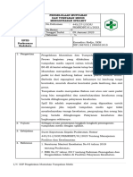 1.4.3.4 Sop Pengelolaan Muntahan Tumpahan Medis