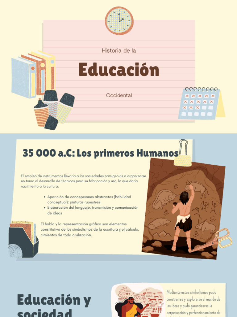 Historia de la Educación: Evolución y Modelos | PDF | Escuelas ...