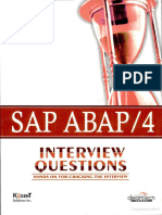 Toaz - Info Sap Abap Interview Questions PR