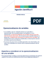 Operacionalizacion de Variables