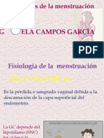 2 Alteraciones de La Menstruación