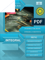 Intergral: Integral Tak Tentu Integral Substitusi