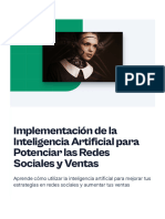 Implementacion de La Inteligencia Artificial para Potenciar Las Redes Sociales y Ventas