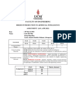 Introduction To Artificial Intelligence Assignment