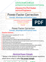 Training Session For Port Sudan Electrical Engineers: Power Factor Correction
