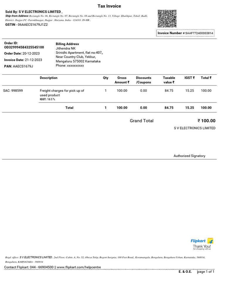 LapTop Bill | PDF | Computing
