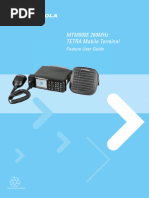 A Enus MTM800E 260MHz TETRA Mobile Terminal Feature User Guide en