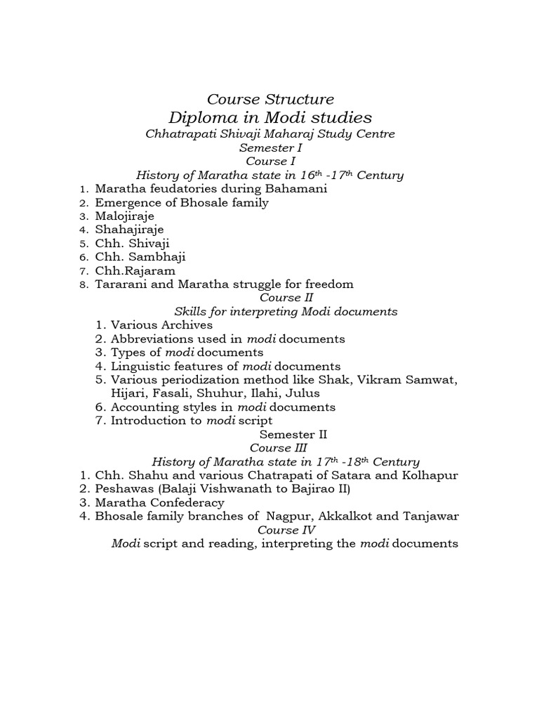 Diploma - Modistudies 1 | PDF | History