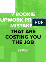 7 Rookie Upwork Profile Mistakes