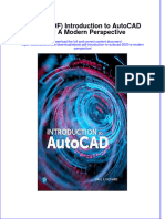 Introduction To Autocad 2020 A Modern Perspective Full Chapter