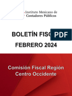 Boletín Fiscal Febrero 2024