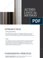 Audio Lingual Method