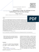 Anthropology and Epidemiology On Drugs: The Challenges of Cross-Methodological and Theoretical Dialogue