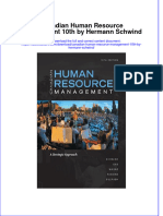 Canadian Human Resource Management 10Th by Hermann Schwind Full Chapter