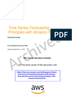 Time Series Forecasting Principles Amazon Forecast