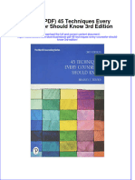 45 Techniques Every Counselor Should Know 3Rd Edition Full Chapter