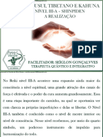 EAD+ +apresentação Reiki Usui Tibetano e Kahuna Nível 3A