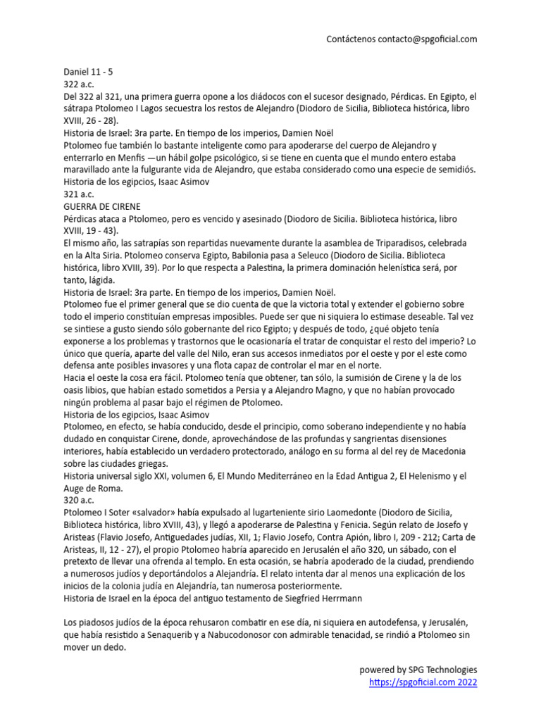 Daniel 11 5 322 | PDF