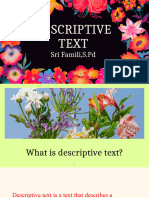 Descriptive Text