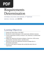 Requirements Determination