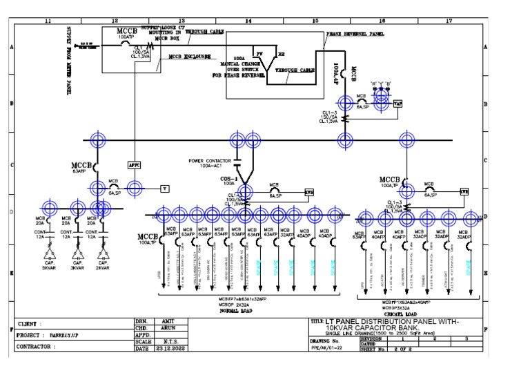 LT Panel Distribution and AC Wiring Guide | PDF | Home & Garden