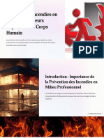 Les Risques Incendies en Entreprise Et Leurs Impacts Sur Le Corps Humain