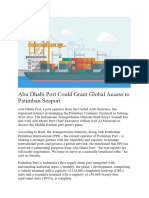Abu Dhabi Port Could Grant Global Access To Patimban Seaport