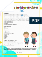 Lista de Útiles-2024 - Jezabel Camargo Único Contacto-978387435