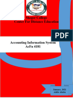 Acct Information System-Sheger