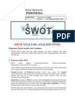 P-5 MGT Strategik (Pengantar SWOT Analisis)