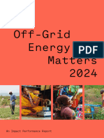 Why Off Grid Energy Matters 2024 60dB