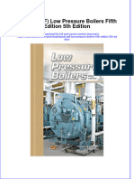 Download Low Pressure Boilers Fifth Edition 5Th Edition full chapter docx