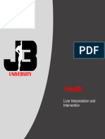 Health Liver Interpretation and Interventions