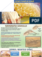 Sionul, Material Suplimentar