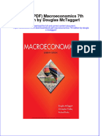Macroeconomics 7Th Edition by Douglas Mctaggart Full Chapter