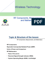 03-AWT-RF Components, Measurements, and Mathematics