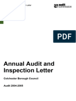 CBC - How The Council Works - Annual Audit Letters - Audit Letter 2004-05