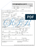 Determinant (DPP 4)