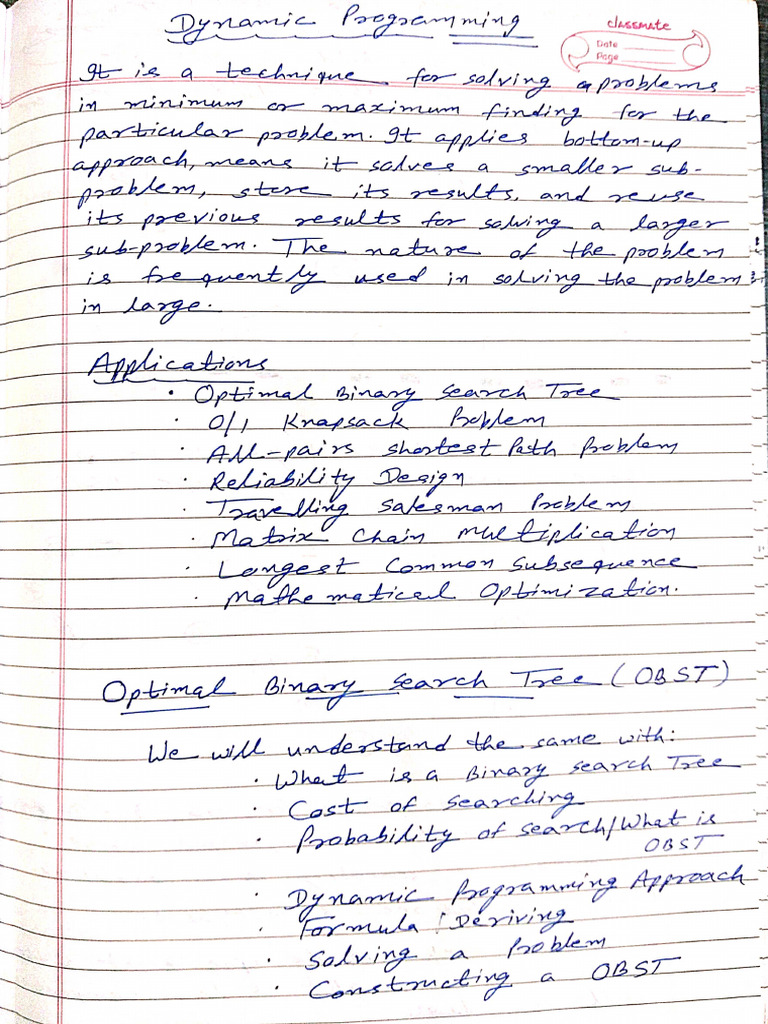 Dynamic Programming | PDF